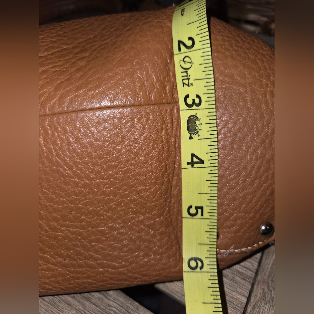 Talbot Pebble Leather Shoulder Hobo Bag - Picture 9 of 15